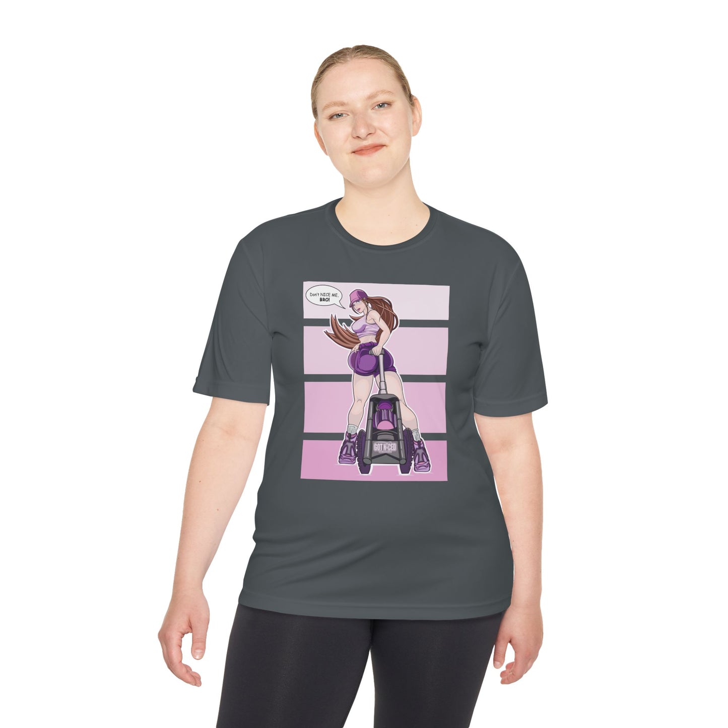 Disc Golf Moisture Wicking Tee, Unisex Athletic Shirt, Disc Golf Apparel, Unique Design