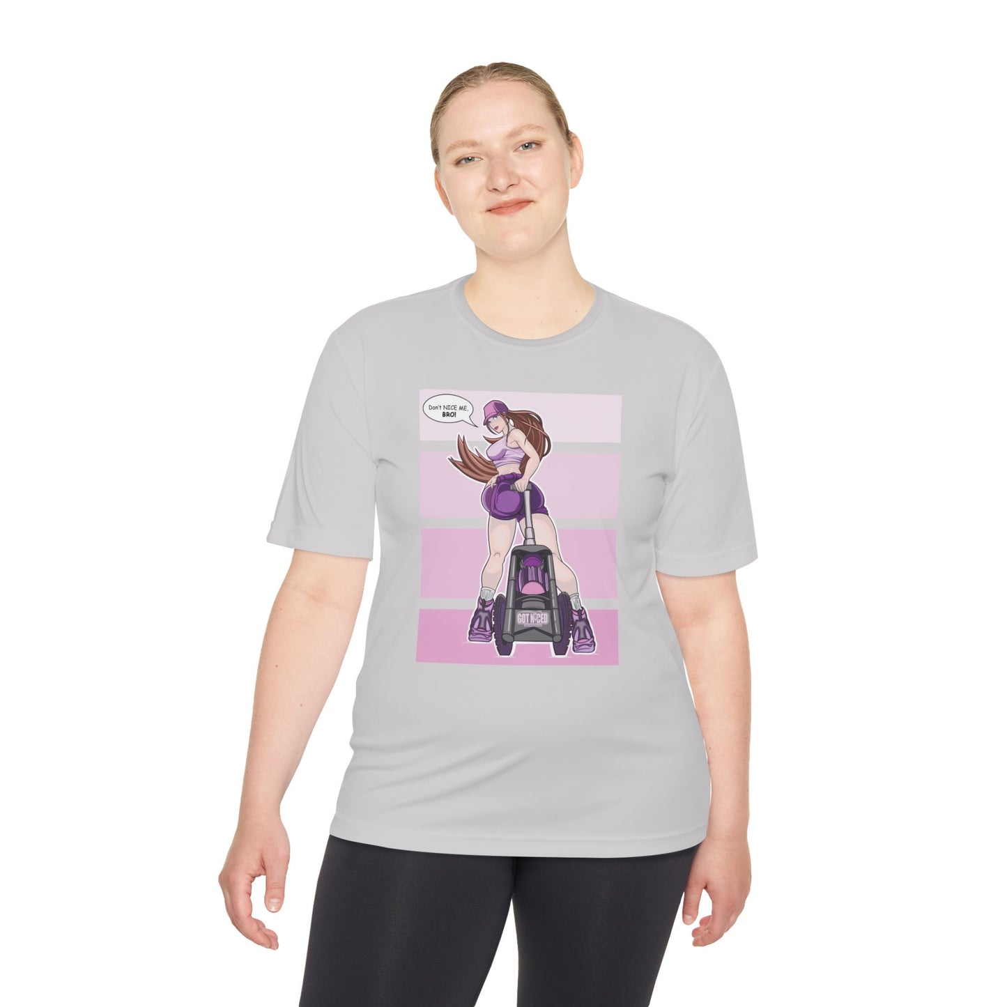 Disc Golf Moisture Wicking Tee, Unisex Athletic Shirt, Disc Golf Apparel, Unique Design