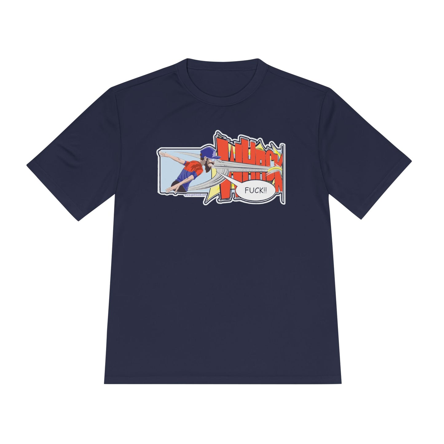Look Cool. Stay Dry. Still Miss the Basket. Got Niced Moisture-Wicking Tee