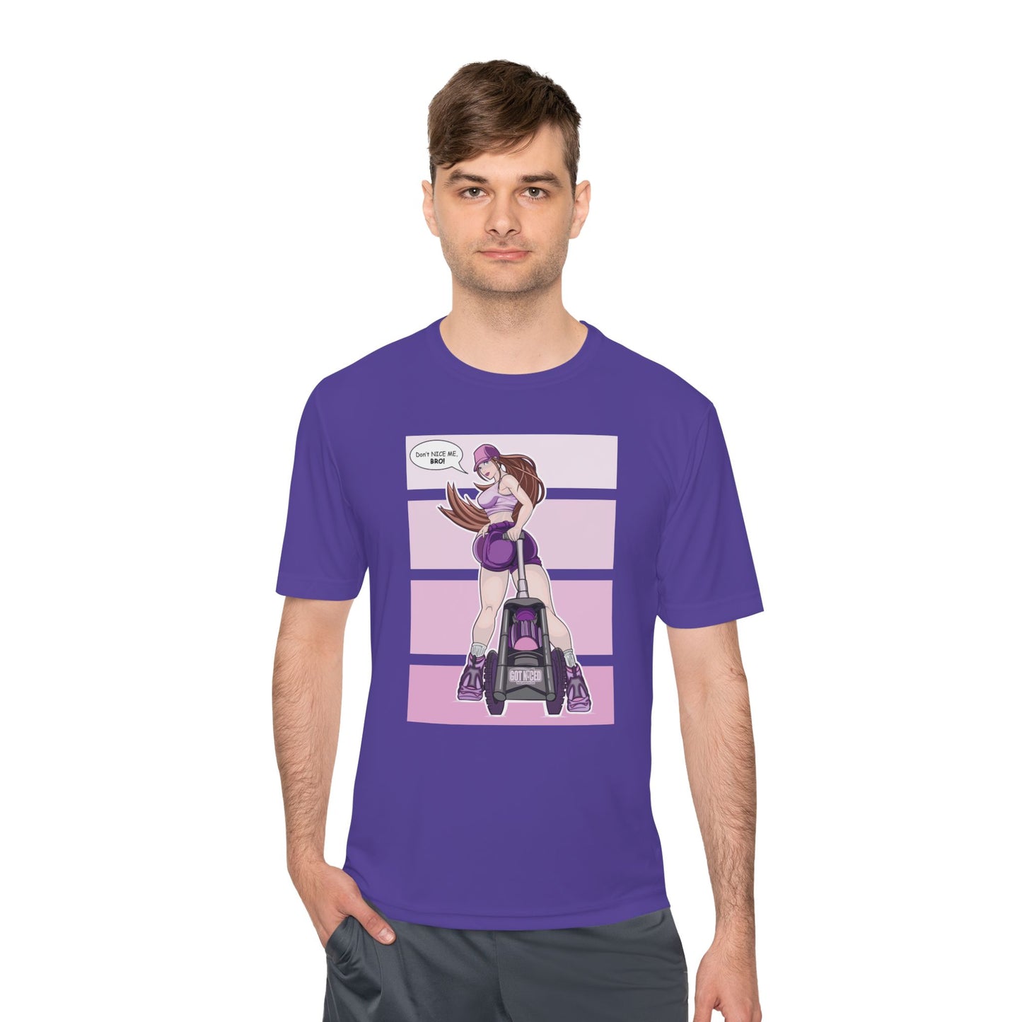 Disc Golf Moisture Wicking Tee, Unisex Athletic Shirt, Disc Golf Apparel, Unique Design