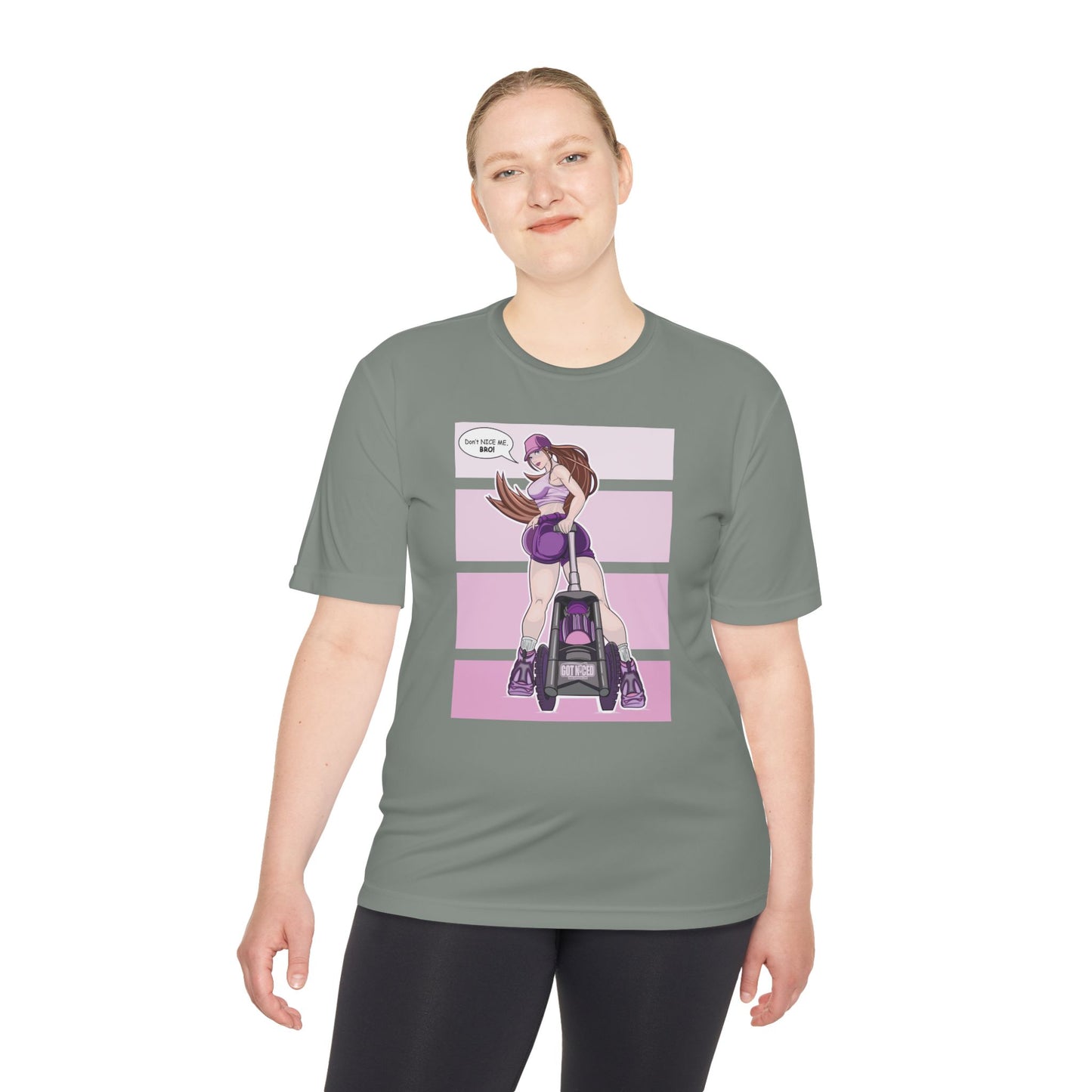 Disc Golf Moisture Wicking Tee, Unisex Athletic Shirt, Disc Golf Apparel, Unique Design
