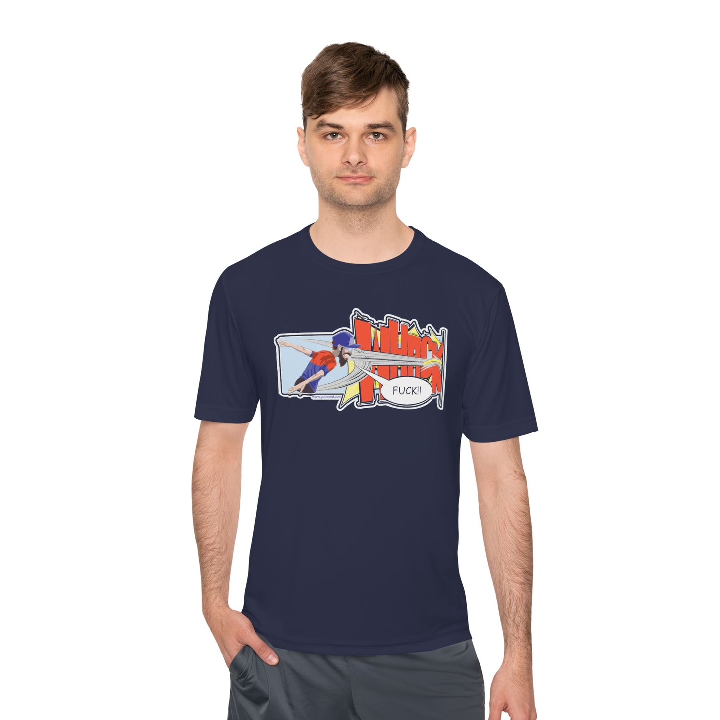 Look Cool. Stay Dry. Still Miss the Basket. Got Niced Moisture-Wicking Tee