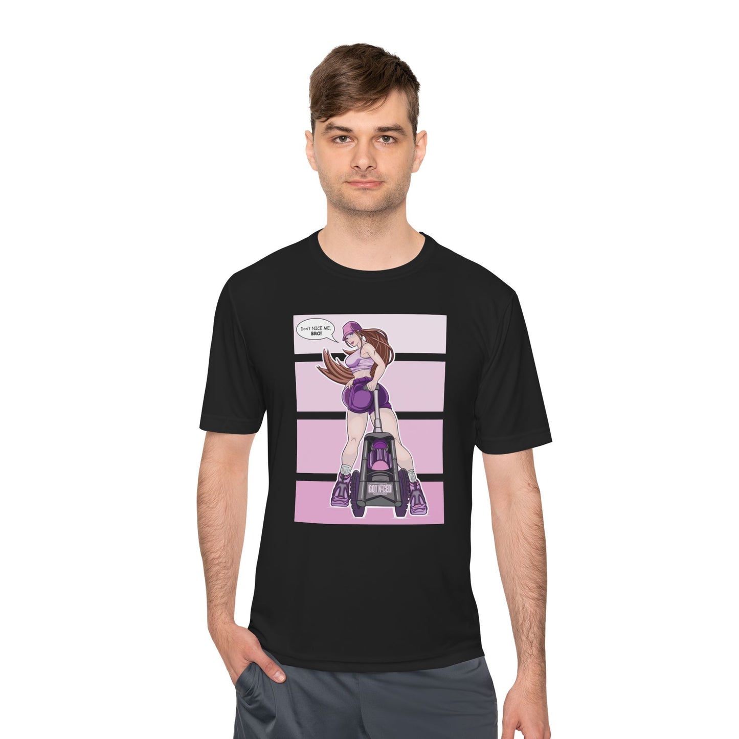 Disc Golf Moisture Wicking Tee, Unisex Athletic Shirt, Disc Golf Apparel, Unique Design