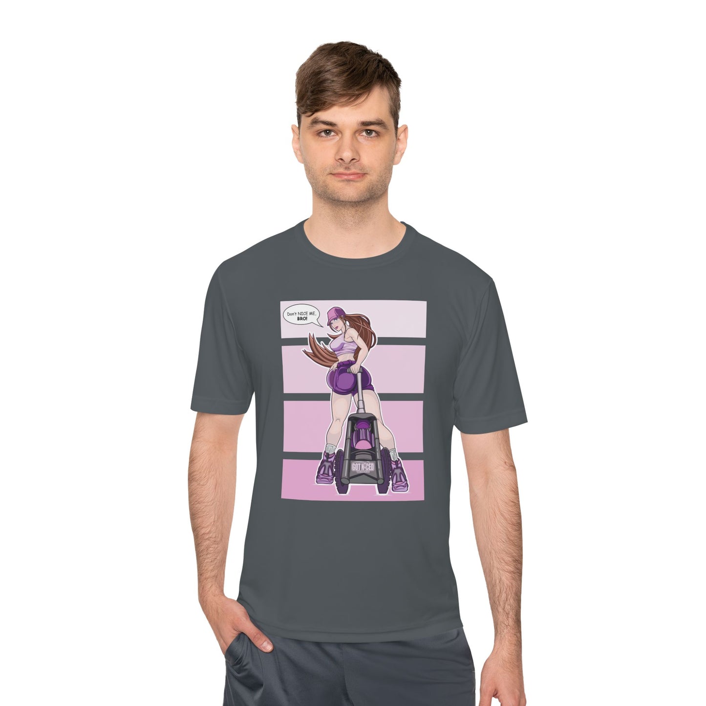 Disc Golf Moisture Wicking Tee, Unisex Athletic Shirt, Disc Golf Apparel, Unique Design