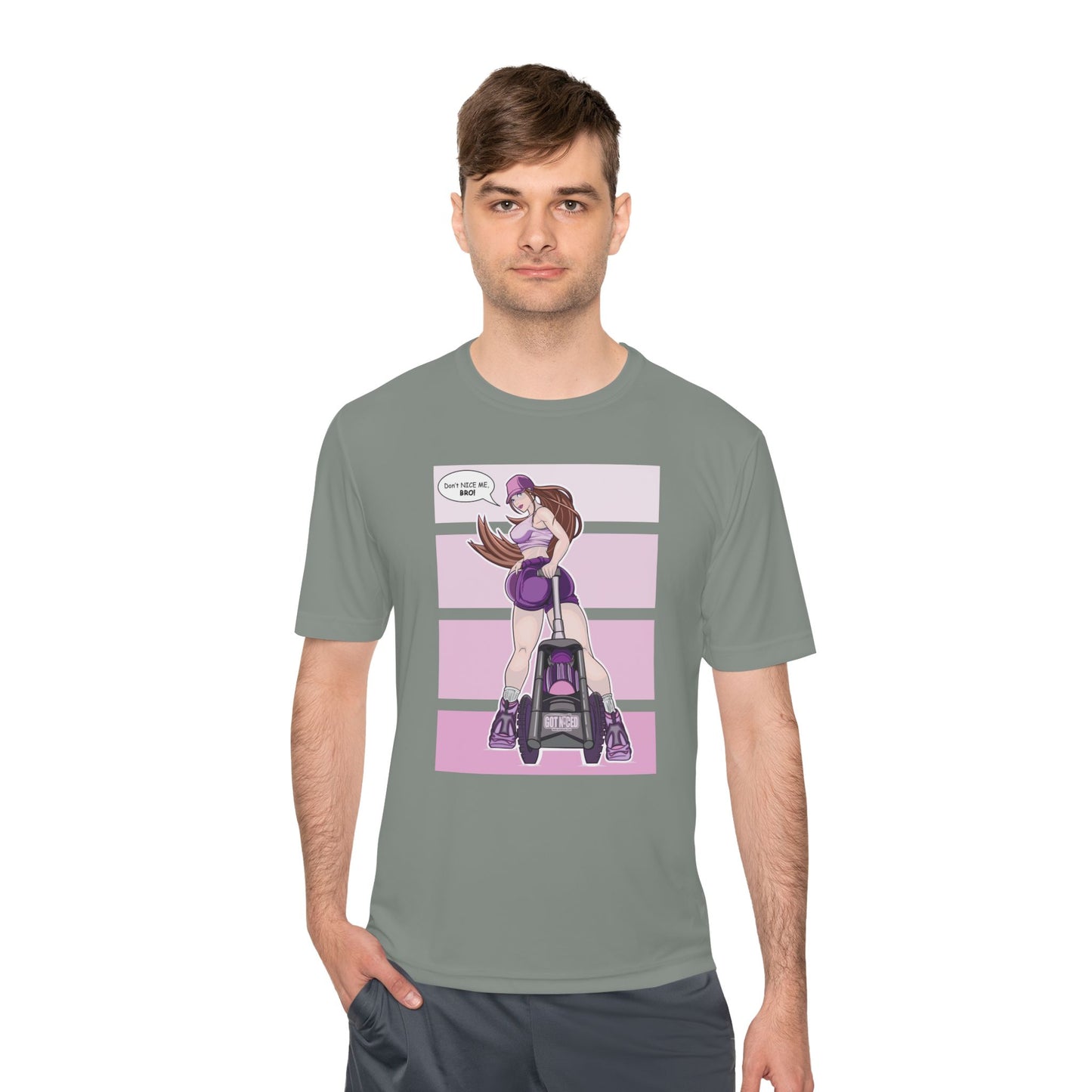 Disc Golf Moisture Wicking Tee, Unisex Athletic Shirt, Disc Golf Apparel, Unique Design