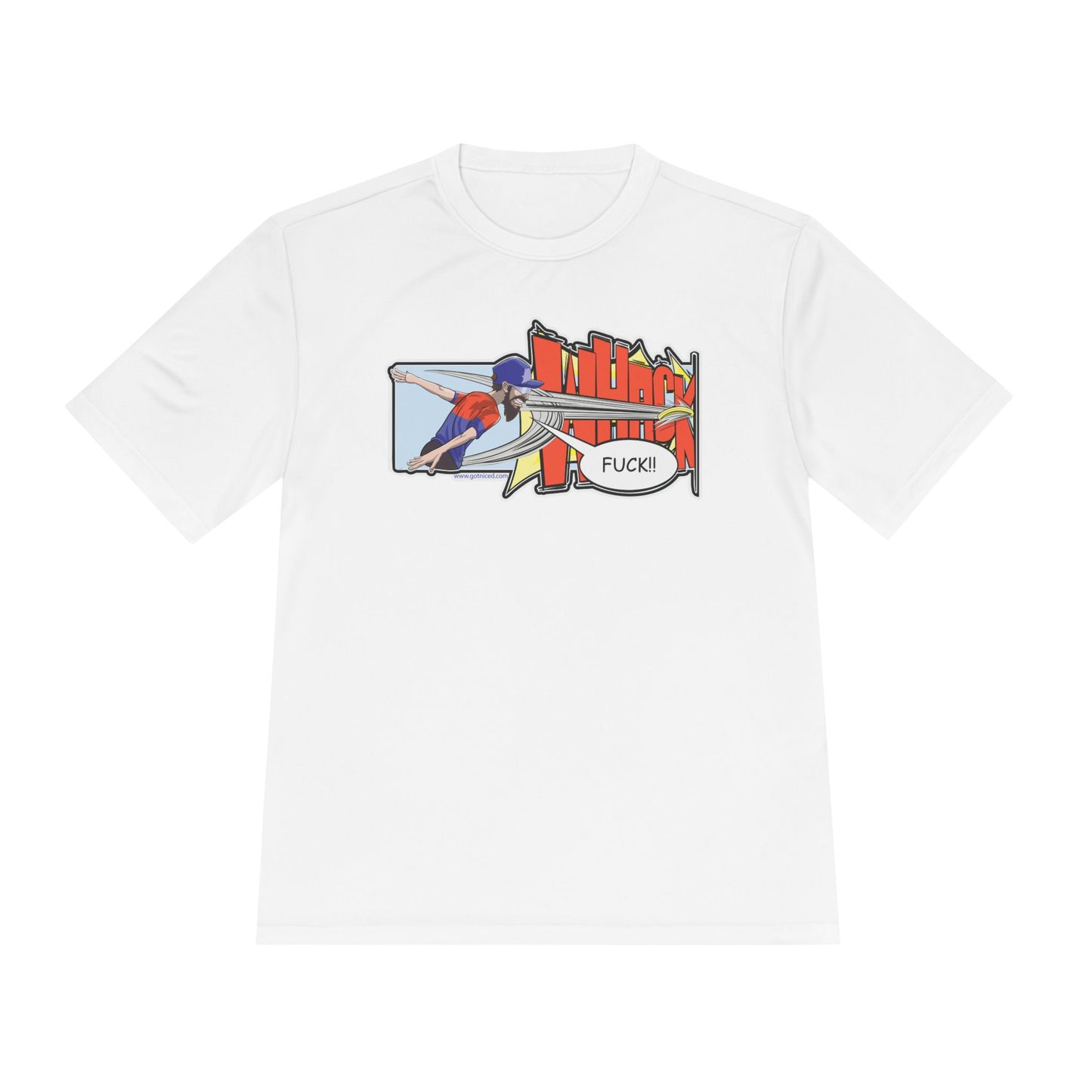 Look Cool. Stay Dry. Still Miss the Basket. Got Niced Moisture-Wicking Tee