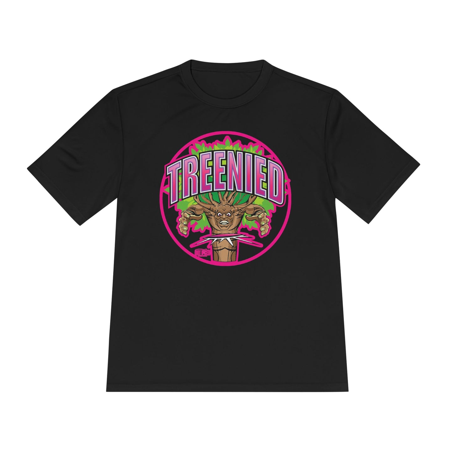 Treenied Disc Golf Moisture Wicking Tee, Unisex Athletic Shirt, Disc Golf Apparel, Unique Design