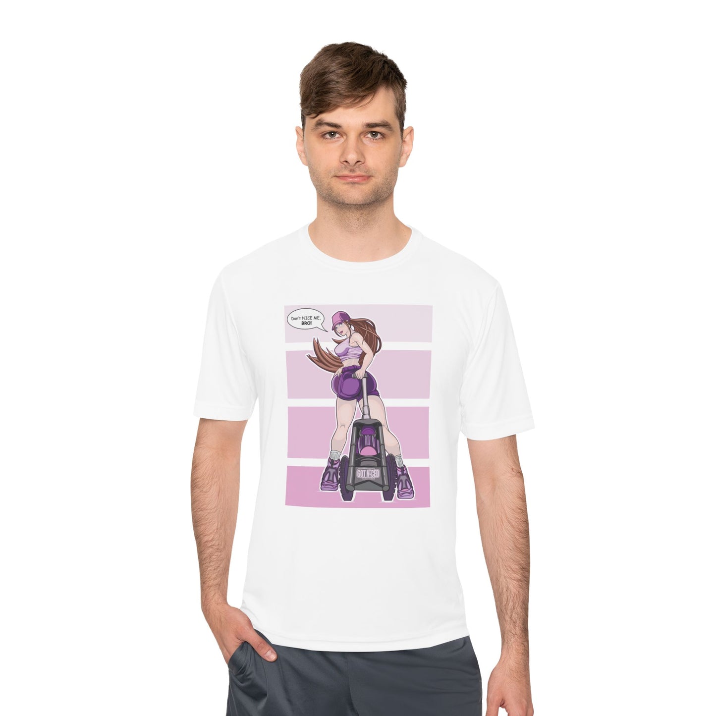 Disc Golf Moisture Wicking Tee, Unisex Athletic Shirt, Disc Golf Apparel, Unique Design