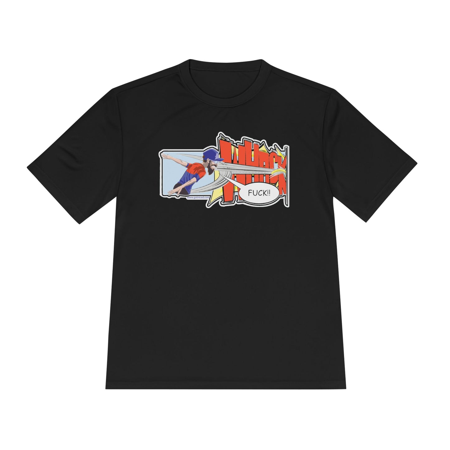 Look Cool. Stay Dry. Still Miss the Basket. Got Niced Moisture-Wicking Tee