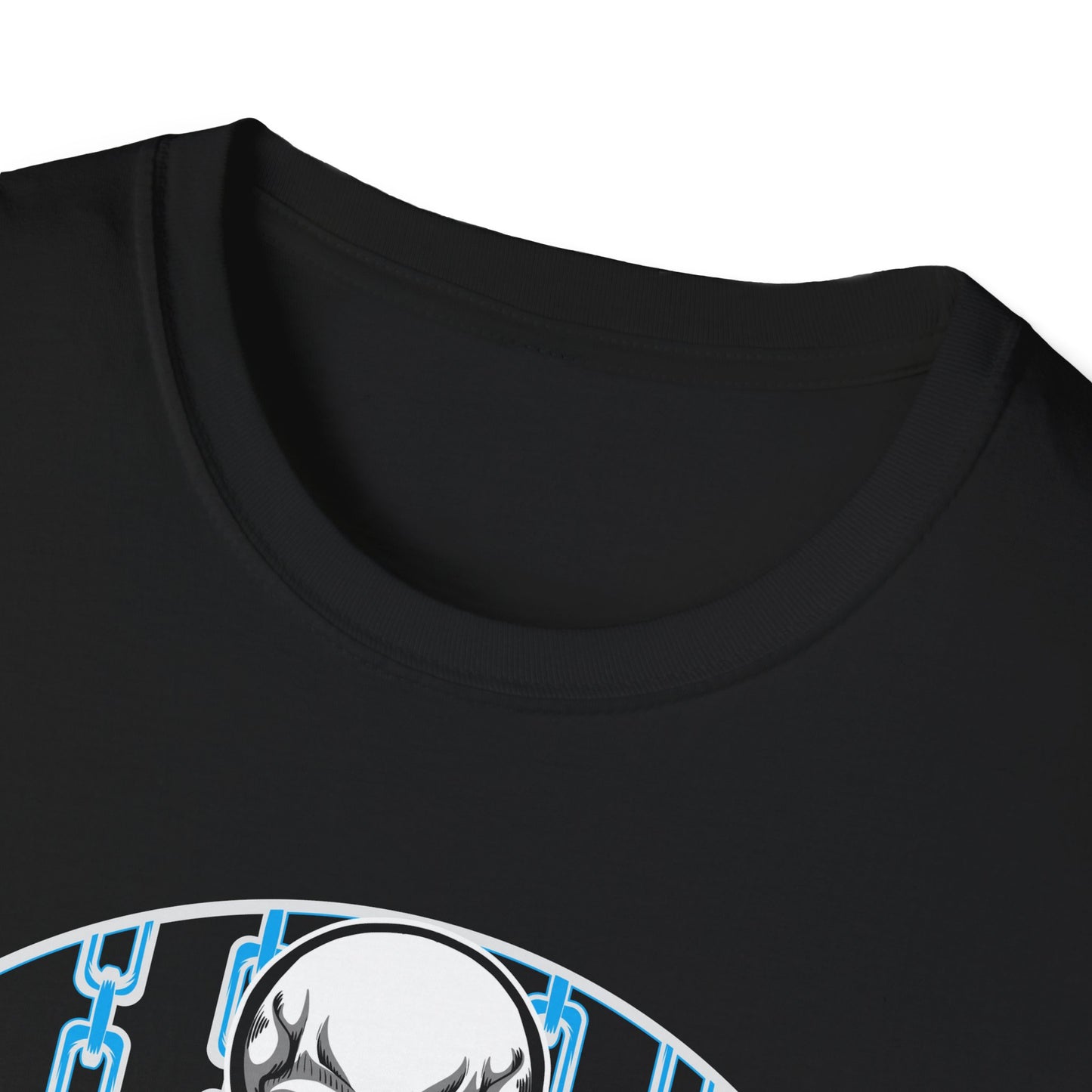 Skeleton Putt Unisex Softstyle Disc Golf T-Shirt