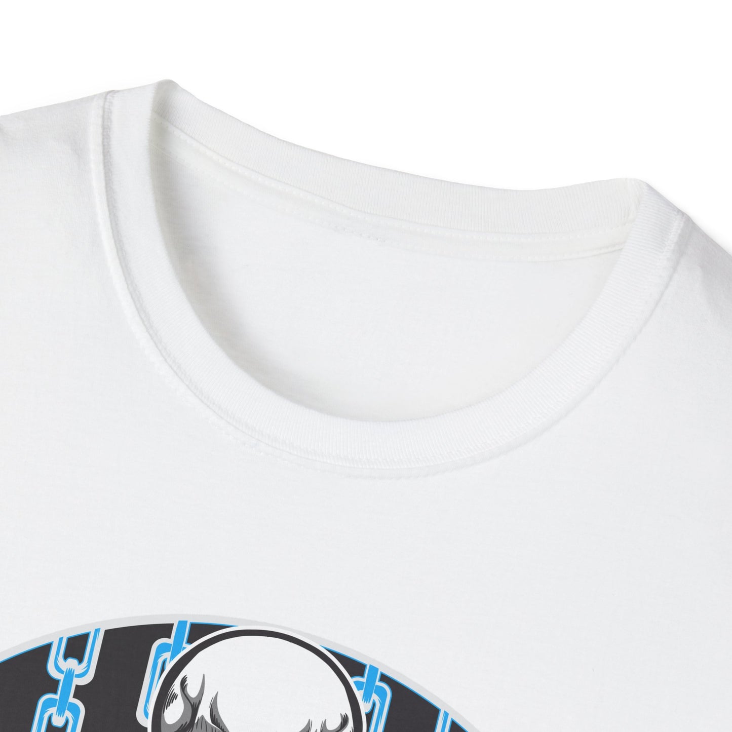 Skeleton Putt Unisex Softstyle Disc Golf T-Shirt