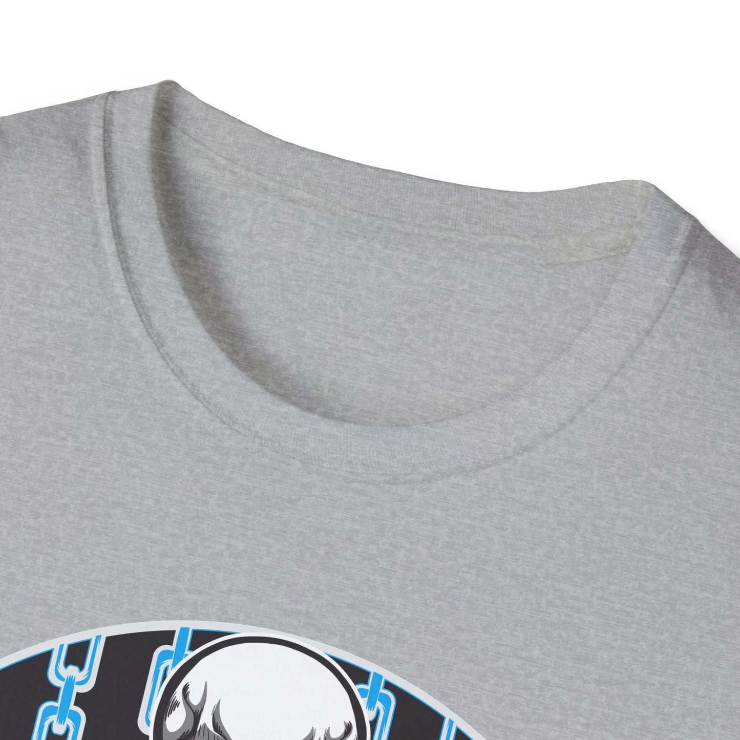 Skeleton Putt Unisex Softstyle Disc Golf T-Shirt