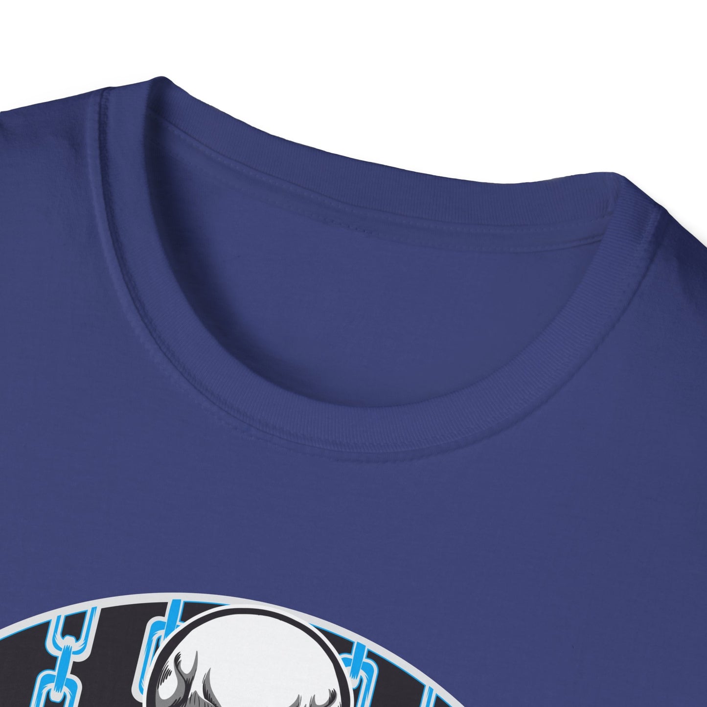 Skeleton Putt Unisex Softstyle Disc Golf T-Shirt