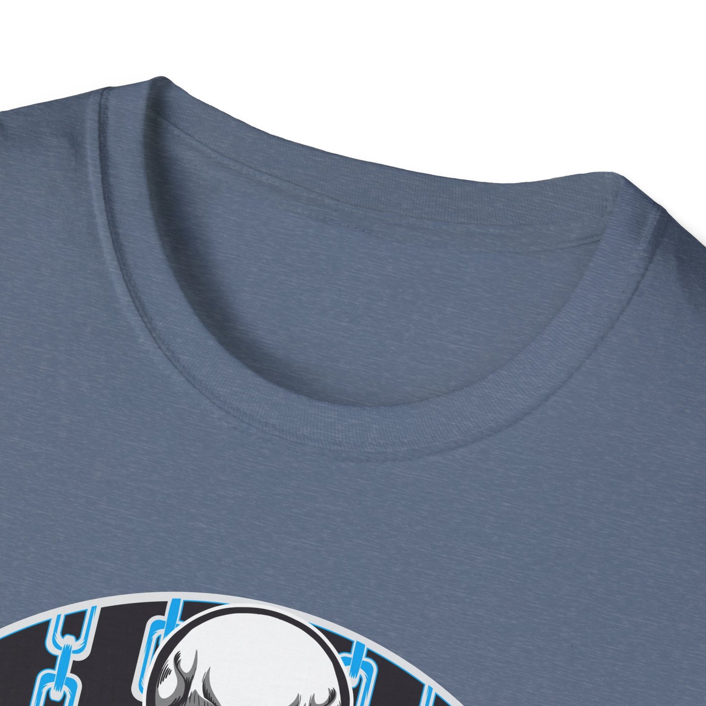 Skeleton Putt Unisex Softstyle Disc Golf T-Shirt