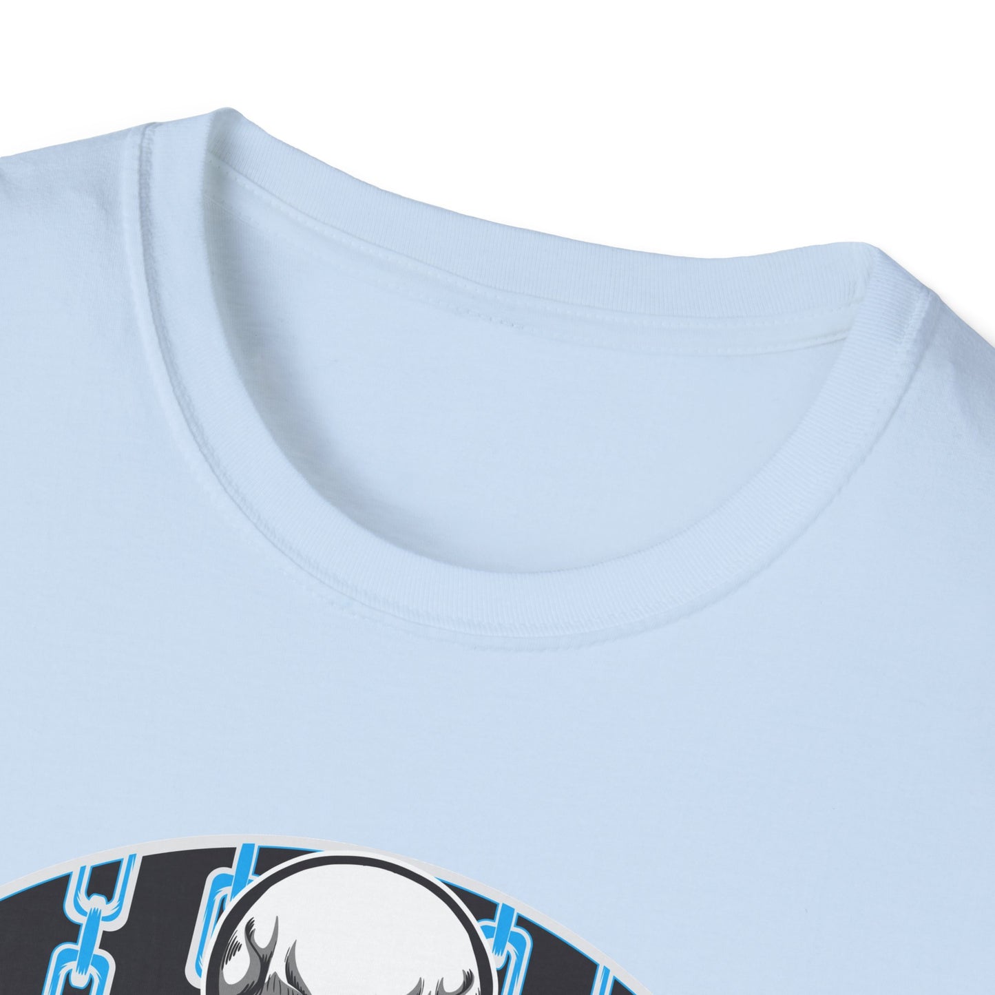 Skeleton Putt Unisex Softstyle Disc Golf T-Shirt