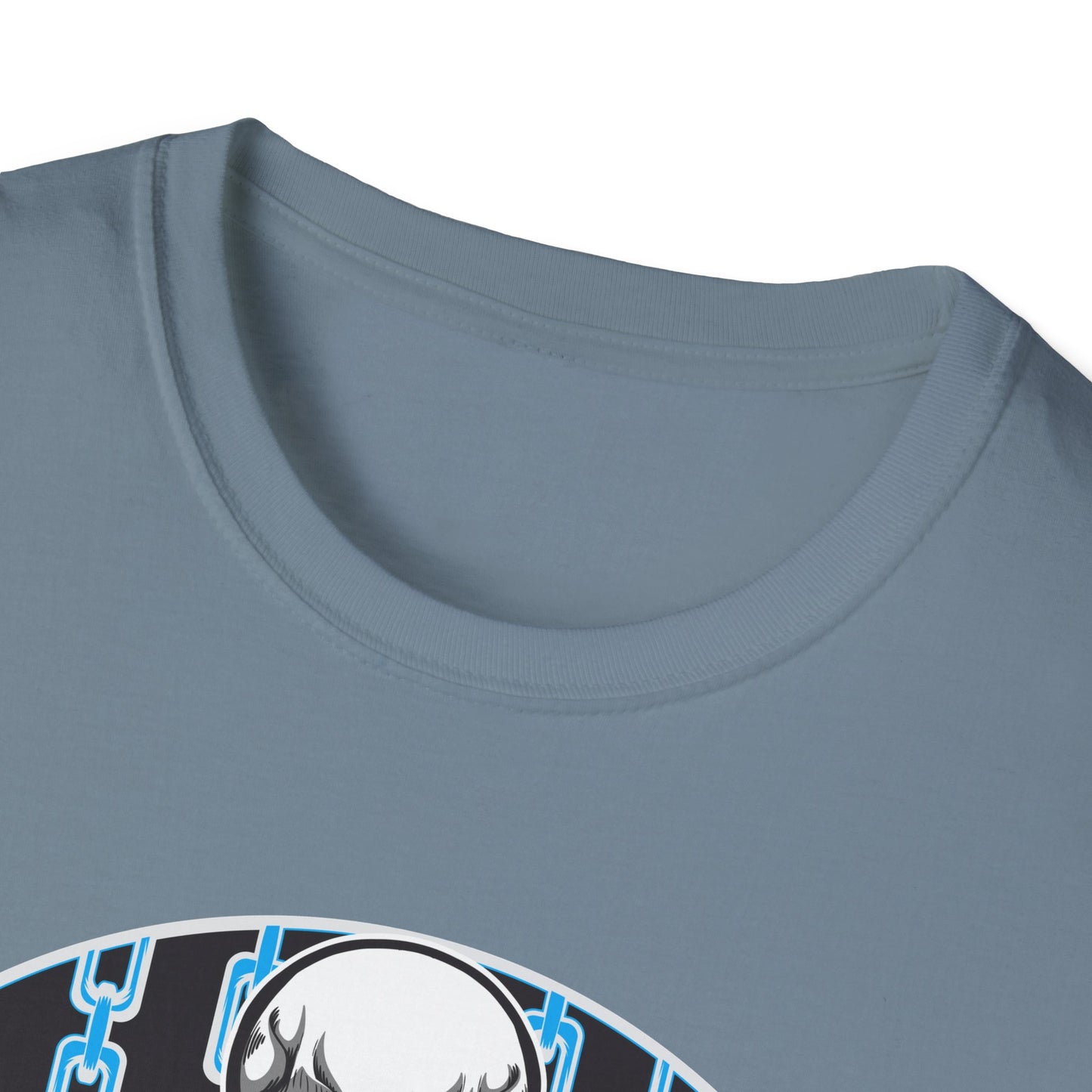 Skeleton Putt Unisex Softstyle Disc Golf T-Shirt