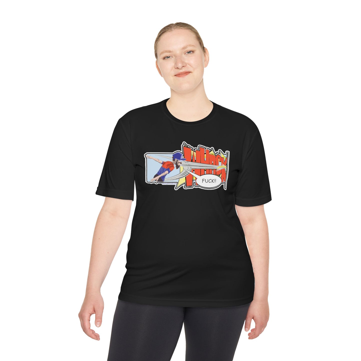 Look Cool. Stay Dry. Still Miss the Basket. Got Niced Moisture-Wicking Tee