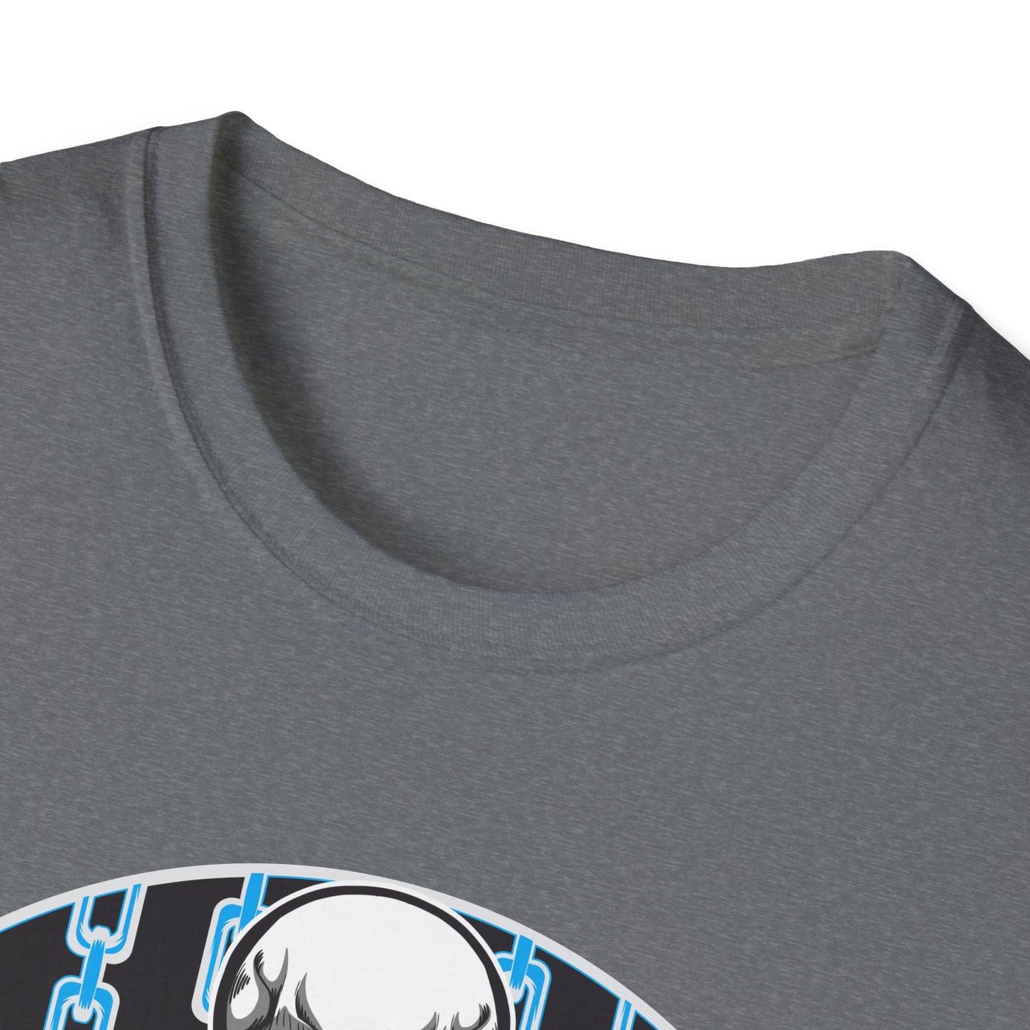 Skeleton Putt Unisex Softstyle Disc Golf T-Shirt